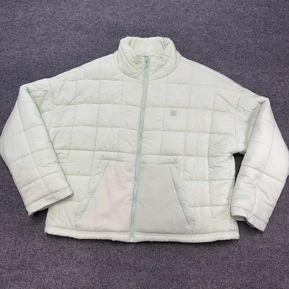Rip Curl Women's Anti-Series Anotea Pack Jacket Quilted Packable Puffer Coat XL